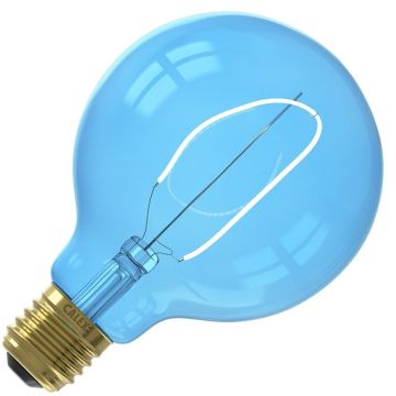 Calex NORA | LED Globe Bulb | E27 Dimmable | 4W 95mm Blue