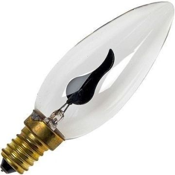 Light bulb | Small socket E14 | Candle lamp | Flame | 35mm | 3W
