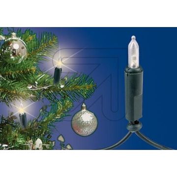 EGB 35x LED Christmas lights for indoor green 6.8m