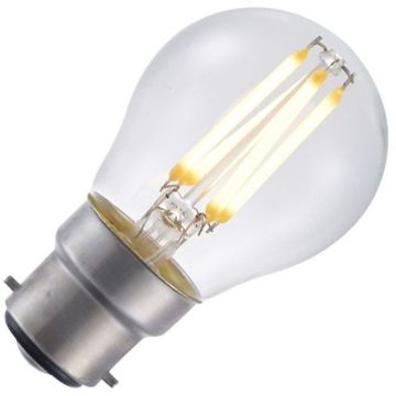 SPL LED Filament Golf ball Bulb | 4W B22d | Dimmable