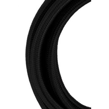 Bailey textile cable 2x0,75mm black 3m