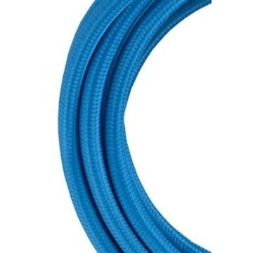 Bailey textile cable 2x0,75mm blue 3m