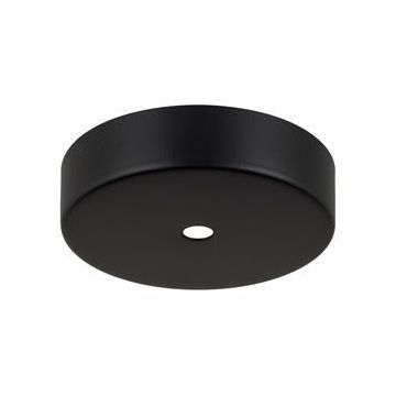 Bailey ceiling cup metal black + black cord grip