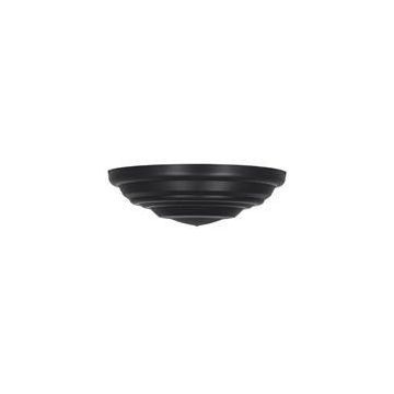 Bailey ceiling cup plastic large black RAL9005