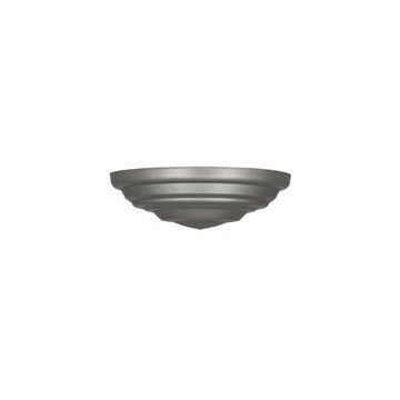 Bailey ceiling cup plastic large grey RAL9007