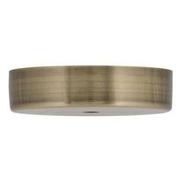 Bailey ceiling cup metal bronze antique + transparent cord grip