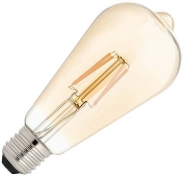 Bailey | LED Edison Sensor Bulb Day/Night | E27 | 4W (replaces 40W) Gold