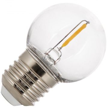 Bailey | LED Kogellamp Plastic | Grote fitting E27 | 1W (vervangt 10W)