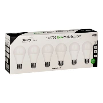 Bailey | 6x LED Light Bulb | E27  | 8W