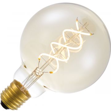 Lighto | LED Globe Bulb | E27 Dimmable | 5W 95mm | Gold