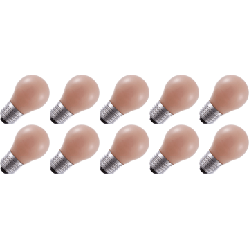 Lighto | LED Bulb | E27 | Flame Globe | 4.5W | Pack of 10