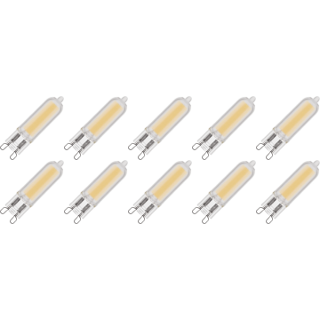 Lighto | LED Bulb | G9 Socket | Plug-in Light | Clear | 13mm | 3W | Pack of 10