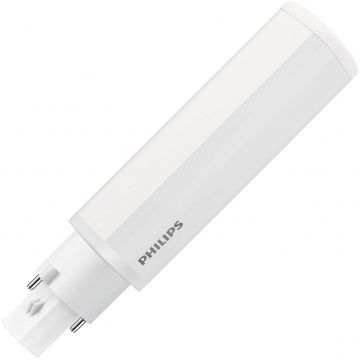 Philips | LED PL-C Bulb | G24d 2P | 6,5W (replaces 18W) 830