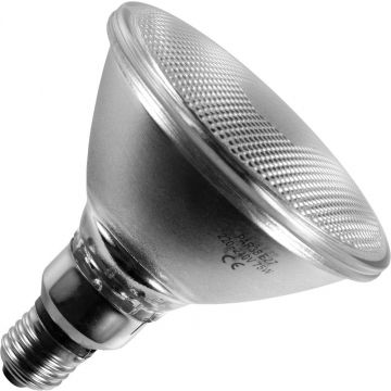 Halogen Hi-Spot | E27 Dimmable | 75W 124mm Frosted