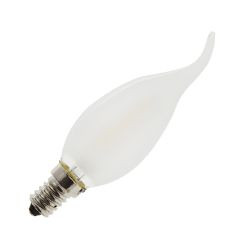 Lighto | LED Flame Bulb Tip | E14 | 1W (replaces 10W) Frosted