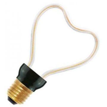 Bailey Silhouet | LED Bulb Heart  | E27 Dimmable| 8W (replaces 4W)