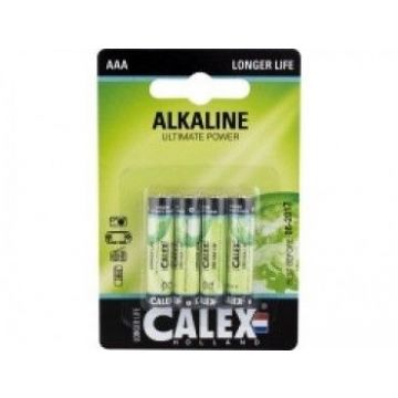 Calex Alkaline penlite AAA batteries 4 pieces
