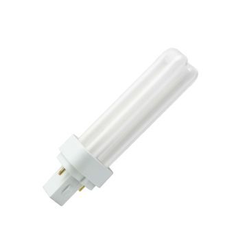 PL-C | G24D-1 Socket | 13W | 827 Extra Warm White | Opal | 2-Pin