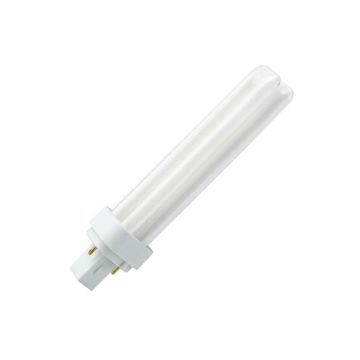 PL-C | G24D-3 Socket | 26W | 827 Extra Warm White | Opal | 2-Pin