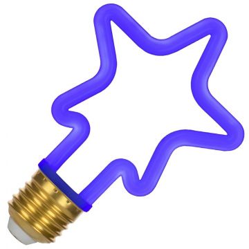 Bailey LED Neon bulb | Star Blue | 4W E27
