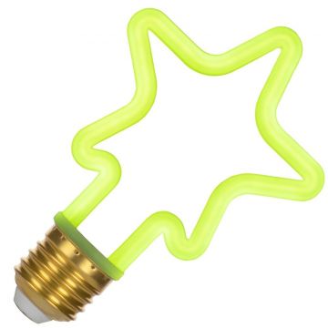 Bailey LED Neon bulb | Star Green | 4W E27