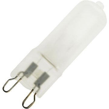 Halogen capsule bulb 20W 230V G9 frosted (replaces 25W)
