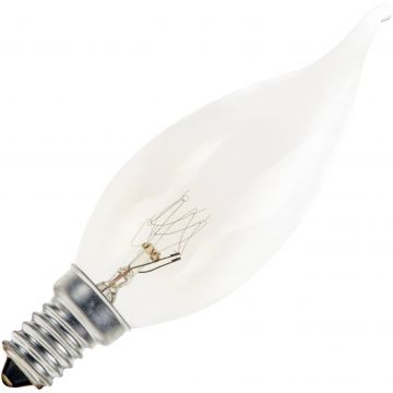 Incandescent Flame tip | E14 Dimmable | 25W 
