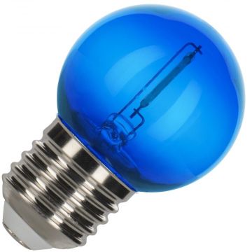 Bailey 5x Golf Ball Bulb Blue | LED Filament 0,6W | Edison Screw E27 Plastic