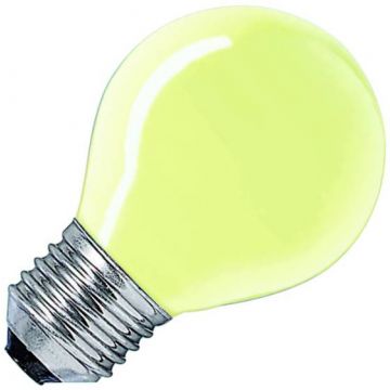 Incandescent Golf Ball Bulb | E27 Dimmable | 15W Yellow