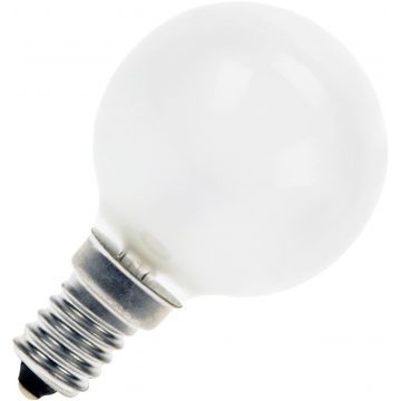 Incandescent Golf Ball Bulb | E14 Dimmable | 15W Frosted