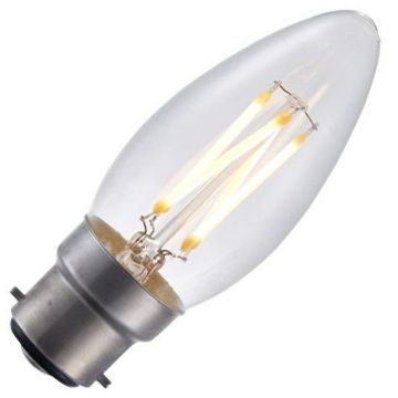 SPL | LED Candle bulb | B22d  | 4W Dimmable