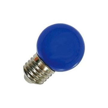 Lighto | LED Golf Ball Bulb Plastic | E27 | 1W Blue