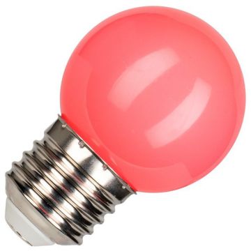 Bailey Golf Ball Bulb Pink | LED Filament 1W | E27 Plastic