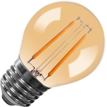 Lighto | LED Golf Ball Bulb | E27 | 1W Gold