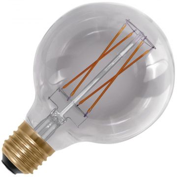 Segula | LED Globe Bulb | E27 Dimmable | 6W (replaces 25W) mm Smoked glass