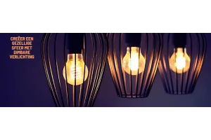 Zo creëer je een gezellige sfeer met dimbare verlichting