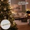 Lighto | Christmas Lights | Christmas Tree Lights | 8-Functions | 1344 LED lights | 13.3 meters cable