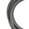 Bailey textile cable 2x0,75mm grey 3m
