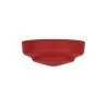Bailey ceiling cup plastic small red RAL3002
