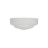 Bailey ceiling cup plastic small white RAL9010
