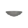 Bailey ceiling cup plastic large cement grey RAL7033