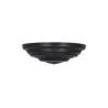 Bailey ceiling cup plastic large black RAL9005