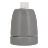 Bailey fixture porcelain E27 grey