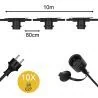 Bailey | Prick Cord 10 Meter | 10 Lights | IP44