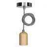Bailey | Pendant Fixture Wood | Large fitting E27 | 60W
