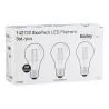 Bailey | 3x LED Lamp | Large fitting E27 | 6W
