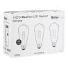 Bailey | 3x LED Tube Lamp | Large fitting E27 | 4W
