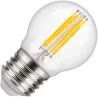 Lighto | LED filament | Large socket E27 | Ball Lamp | Bright | 45mm | 5W