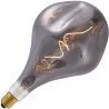 Lighto | LED filament | Large socket E27 | Drop | Black | 165mm | 4W