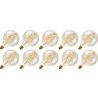 Lighto | LED filament | Large fitting E27 | Globelamp | Gold | 125mm | 4W | 10 pcs.